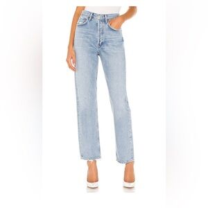 Agolde 90’s Mid Rise Loose Fit Jeans in Snapshot